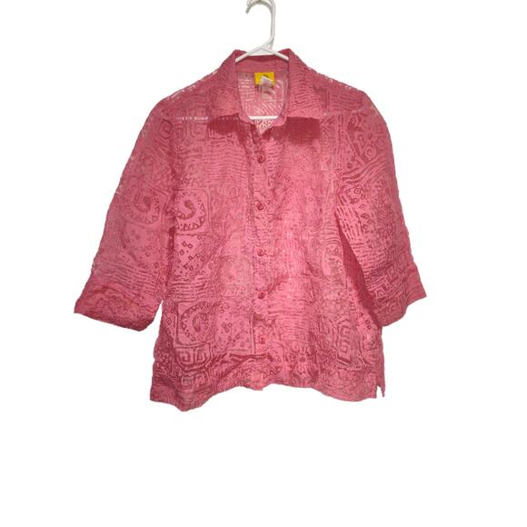 Ruby Rd Women's Button Up Shirt Size 14 (Large) - Picture 1 of 1